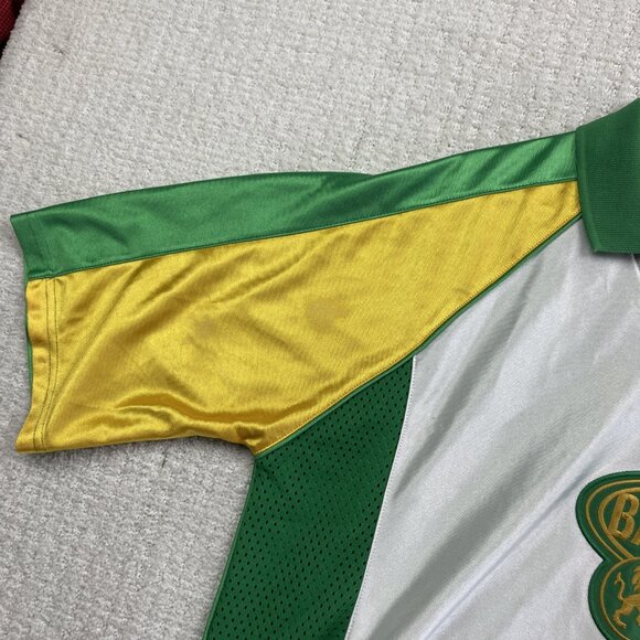 A Marca Bavaria Brazil Jersey Shirt Brazilian Beer Mens L Short Sleeve Green - Picture 3 of 16